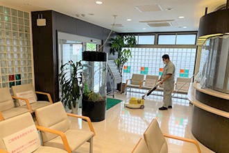 医療施設清掃画像